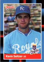 1988 Donruss Baseball Cards    280     Kevin Seitzer